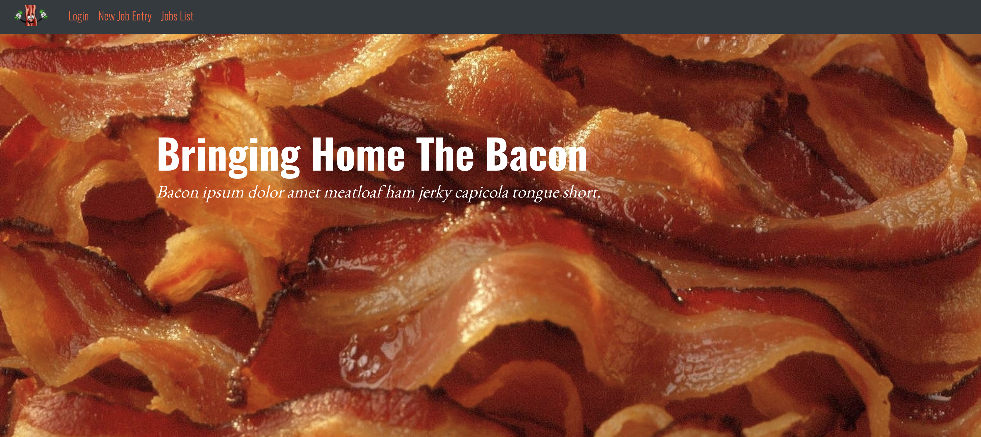 Bring Home The Bacon