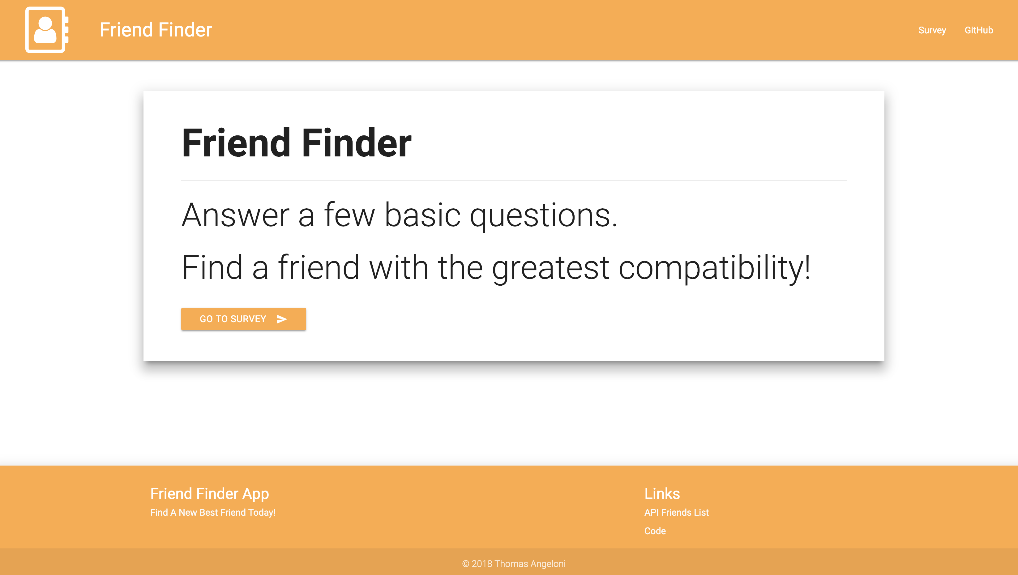 Friend Finder